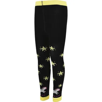 Dětské termoprádlo Unuo Dětské bambusové legíny UNUO, Jednorožci Velikost ponožky, punčocháče, legíny EU: 122/128