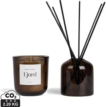 Svíčka Aroma set VINGA Nordic - Modrá / Tmavě Hnědá