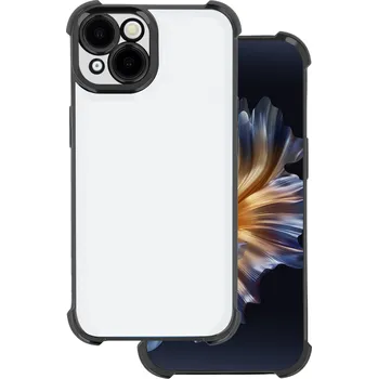 Pouzdro na mobilní telefon TFO Chromovaný kryt Anti Shock pro Xiaomi Redmi Note 14 5G (Global) černý