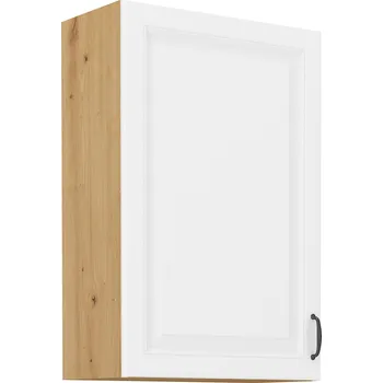 STILO ab | horní skříňka 60G-90 1F se 3 policemi | 60 cm | artisan/bílá | UNI dvířka