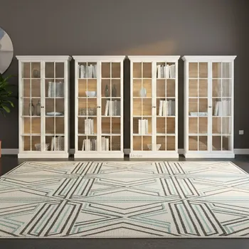 Obývací stěna Obývací stěna LUCCA b | 4 díly | sestava F | 409,6 cm | bílá