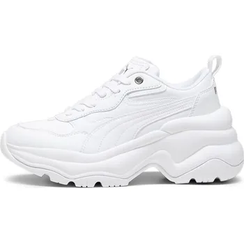 Dámská fitness obuv Dámské boty PUMA CILIA WEDGE 393915-02 WHITE EU 40,5 (UK 7)