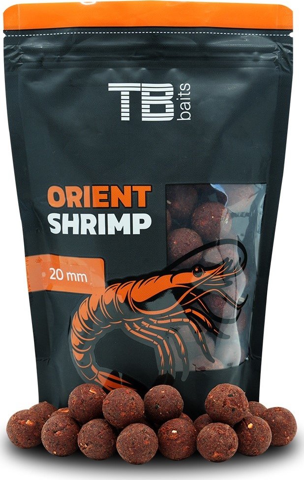 TB Baits Boilie Orient Shrimp 250 g Průměr: 24 mm