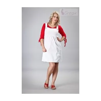 Těhotenské šaty Gregx Elegantní šaty - bílá. XS/S Velikost oblečení: XS/S