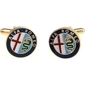 Manžetový knoflíček Manžetové knoflíčky s motivem Alfa Romeo Zlatá