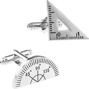 Manžetový knoflíček Manžetové knoflíčky geometrie, projektant