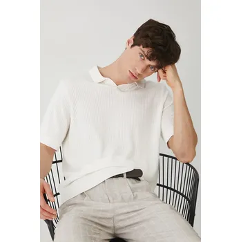 Pánské tričko Polo tričko Medicine pánské, béžová barva RS25.POM905 01X, vel. L