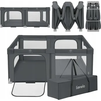 Dětská ohrádka LIONELO Dětská ohrádka Florence Easy Fold Grey Graphite