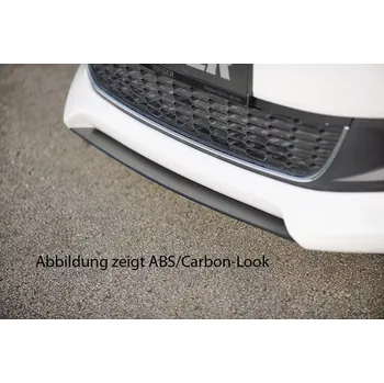 PC tuning Rieger Tuning Rieger lipa pod přední nárazník Rieger pro Volkswagen Polo 6 6R 3-dvéř., 5-dvéř. před faceliftem, 04/09-01/14, plast ABS bez povrchové úpravy