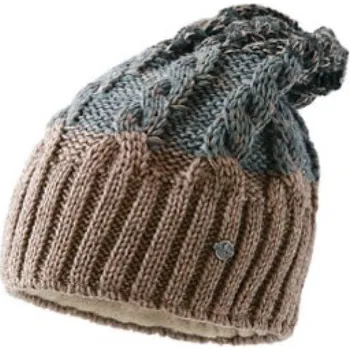 Čepice Ovčí věci Vlněná čepka 02039 stylová a hřejivá Barva: B