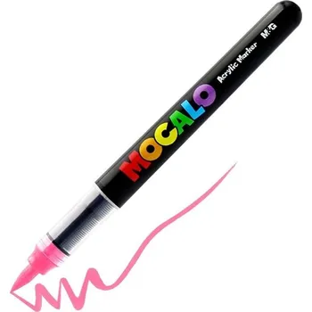 Akrylová fixa M&G Mocalo štětcová, Blackberry Purple 217