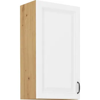 STILO ab | horní skříňka 45G-90 1F se 3 policemi | 45 cm | artisan/bílá | UNI dvířka