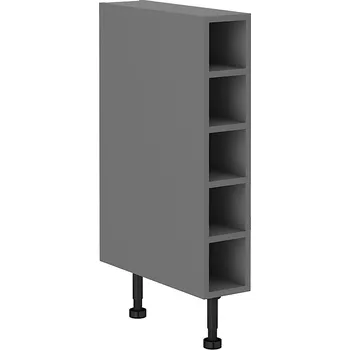 regál OLD STYLE | dolní regál 15 D OTW s policemi | 15 cm | antracit