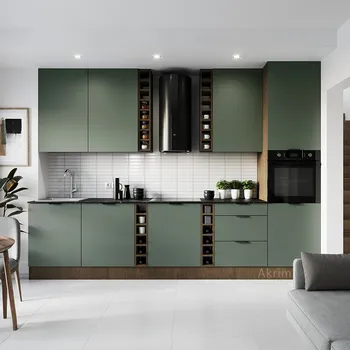 Kuchyňská linka Kuchyňská linka Sorento 330 cm baltický zelený