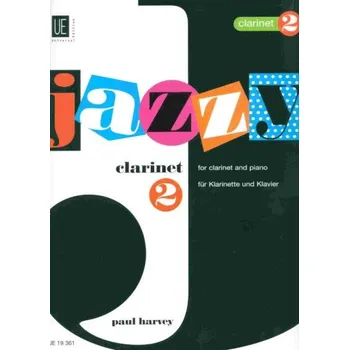 Paul Harvey: Jazzy Clarinet for Young Players 2 (noty na klarinet)