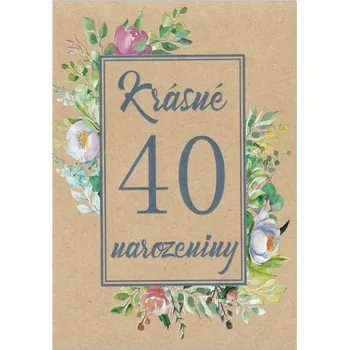 Přání k narozeninám CTS66, kraft