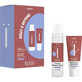 Tělová kosmetika Dárková sada kosmetiky pro těhotné Mom Belly & Beyond NAÏF