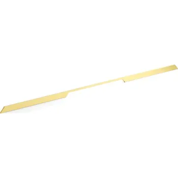 Nábytkové kování - Úchytka kovová Klea zlatá matná 996 mm