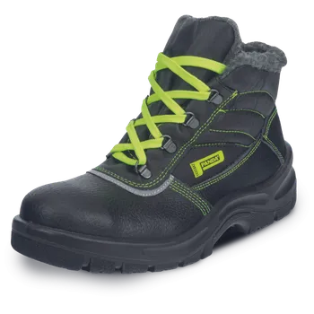Pracovní obuv PANDA Obuv HV ALFA S3 CI FO SR kotníková, černá, zimní s ocel. špicí a stélkou 0202090560037 Černá 37