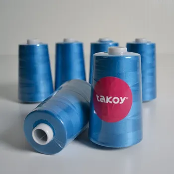 Overlock / coverlock polyesterová nit TKY 5000 barva modrá