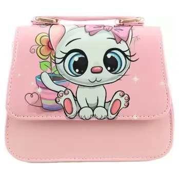 Kabelka PADU Kabelka kočička růžová