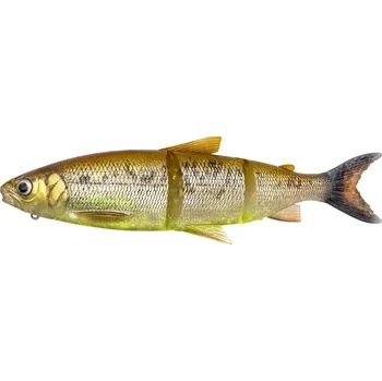 Umělá nástraha Savage Gear Gumová Nástraha 3D Line Thru Whitefish Moderate Sinking Brown Chartreuse - 36 cm 478 g
