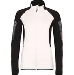 Progress NORA dámská funkční sportovní celopropínací mikina černá/bílá Velikost: S