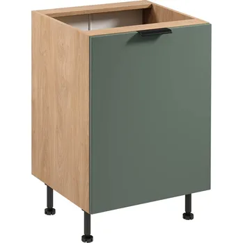 Kuchyňská skříňka SORENTO pg | dolní skříňka D60 s dvířky | 60 cm | UNI provedení | puccini/zelená