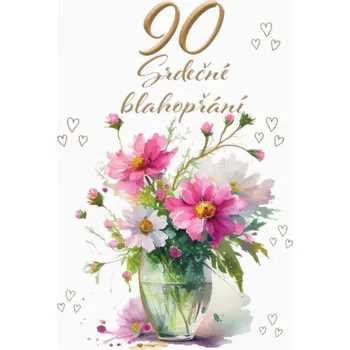 Trend CTS78 Přání k narozeninám srdečné