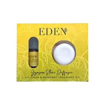 Aroma difuzér Sádrový kamenný difuzér s vonným olejem Eden - Citrón a bergamot