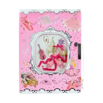 Zápisník Deník Baletka s klíčkem