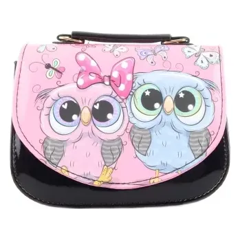 Kabelka Lamps Sovičky černá