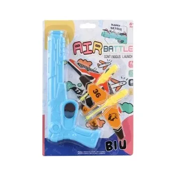 Dětská zbraň PADU Pistole vystřelovací letadla