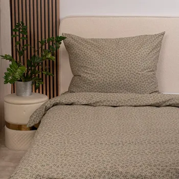 Bavlněné povlečení 140x200 set mini větvičky