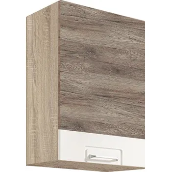 Kuchyňská skříňka ECONO wh | horní skříňka ECO-32G policová | 45 cm | san remo/bílá lesk | VÝBĚR KORPUSU