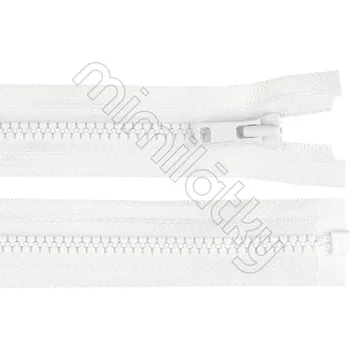 Zip Zip kostěný dělitelný VISLON® No 3 bílá 45 cm YKK