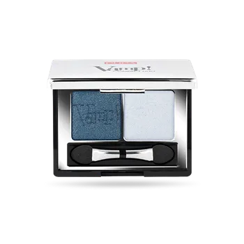 Oční stíny Pupa Milano Vamp! Compact Duo Eyeshadow 012 Magnetic Blue