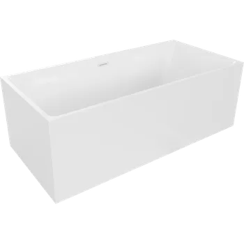 Vana Mexen Nita volně stojící vana 170 x 80 cm, bílá, bílý přepad - 52091708000-20 Volně stojící vany