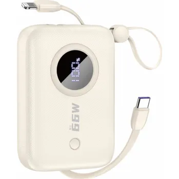 Powerbanka Dudao Powerbanka K14 10000mAh krémová