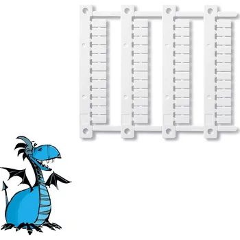 Relé FINDER Sada štítků 060.48, plast, 48 štítků (6x12mm) 06048