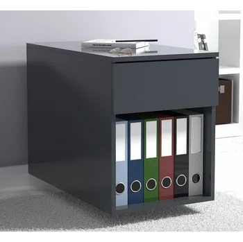 Kancelářská sestava Vcm Mobilní kontejner Dalosa 70 1-SB, antracit