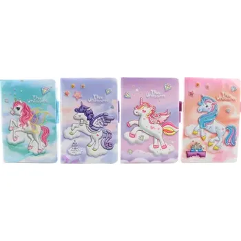 Zápisník Zápisník s motivem jednorožce s linkovanými listy