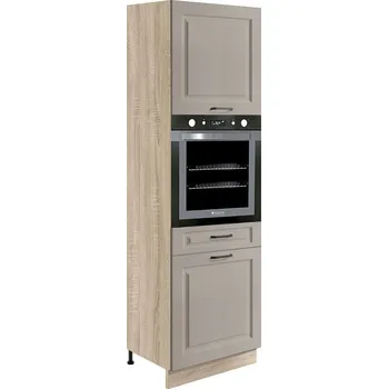 SMART s | vysoká skříňka SC-20D pro vestavnou troubu | 60 cm | VÝBĚR KORPUSU | UNI dvířka | šedá ma