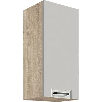 Kuchyňská skříňka FAVORIT s | horní skříňka FL-30G policová | 30 cm | šedá lesk | VÝBĚR KORPUSU