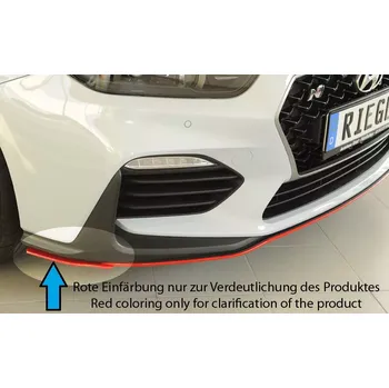 PC tuning Rieger Tuning Rieger lipa pod přední nárazník na pravé straně pro Hyundai i30 N-Performance PDE 5-dvéř. (fastback), 5-dvéř. (hatchback), 07/17-, plast ABS bez povrchové úpravy