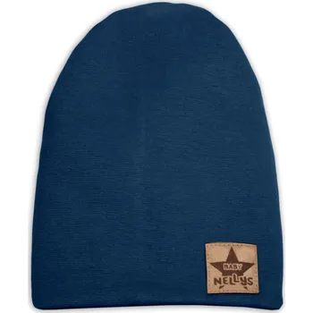 Kojenecký body Baby Nellys Dětská bavlněná čepice - dvouvrstvá, granátová Velikost: 80-98 (9-36m)