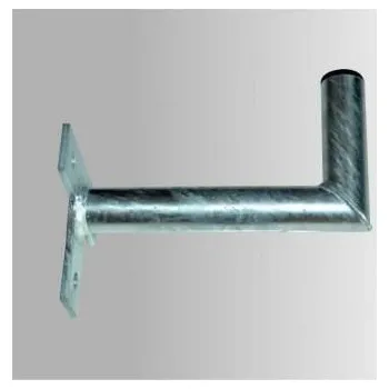 Držák antény na zeď, tvar T mini, žárový zinek, délka 20cm
