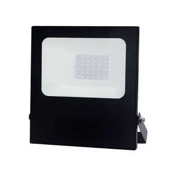 ACA Lighting LED venkovní slim reflektor Q 10W/230V/RGB+6000K/880Lm/110°/IP66, černý