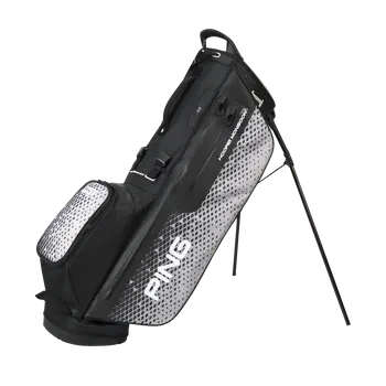 Ping Hoofer Monsoon Stand Bag, Black/Grey