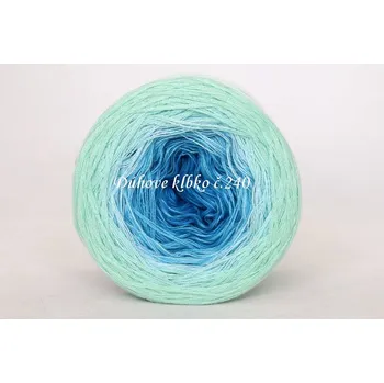 Příze Duhové klubko vodní pěna 250 m